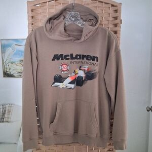 MClaren International Tan Hoodie Boys 11/12